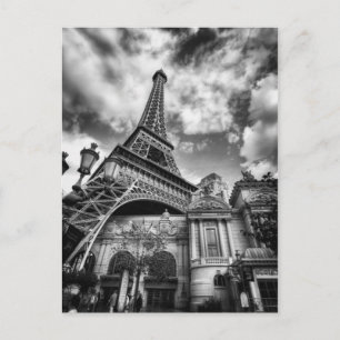 Black & White Paris Vykort
