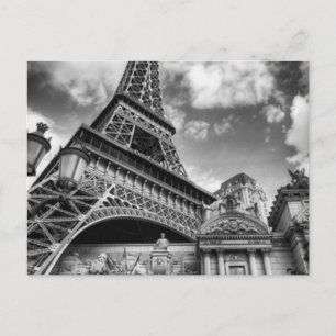 Black & White Paris Vykort