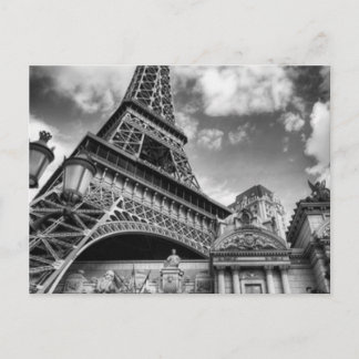 Black & White Paris Vykort