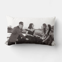 Black & White Pillow-Vasquez-familjen Lumbarkudde