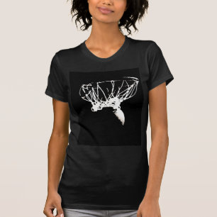 Black White Pop Art Basketball Tee