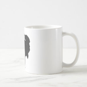 Black & White Pop Art Bison Buffalo Kaffemugg