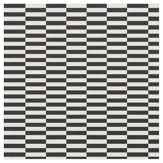 black white pop art grid stripes minimalist tyg (Närbild)