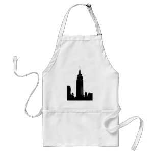Black & White Pop Art New York Förkläde