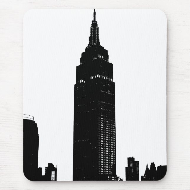Black & White Pop Art New York Musmatta (Framsidan)