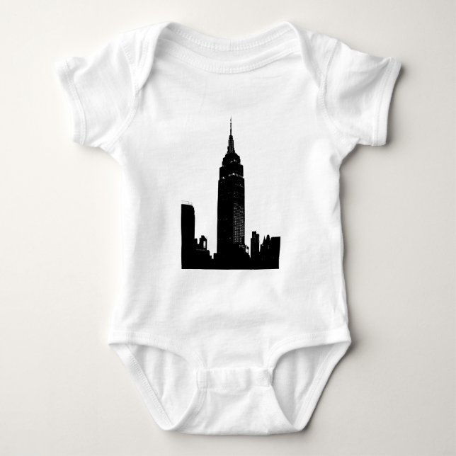 Black & White Pop Art New York Tee (Framsida)