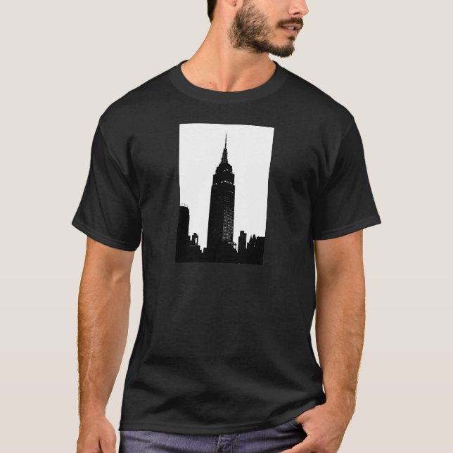 Black & White Pop Art New York Tee (Framsida)