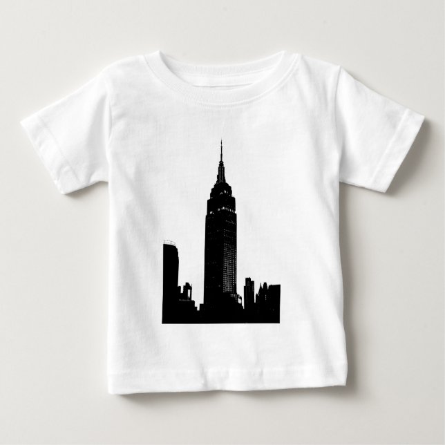 Black & White Pop Art New York Tee (Framsida)