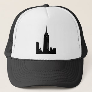Black & White Pop Art New York Truckerkeps