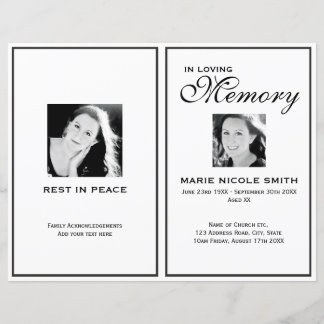 Black & White-program för beställning av tjänst