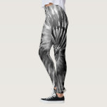 Black & White Psychedelic Starburst Tie Dye Leggings<br><div class="desc">Dessa läder har en psykedelisk färgdesign som påminner om 1960-talets hippie-räkkultur. Perfekt för yoga,  springa,  jobba på gymmet eller när du vill bära några söta sextiger. Färg är enfärgat med svarta vita och grått.</div>