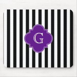 Black White Rand, Lila Label Monogram Musmatta