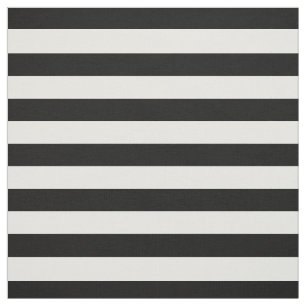 Black White Rand Modern Mönster Chic Trendig Tyg