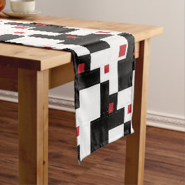 Black White Red Modern Vintage Bord Springer