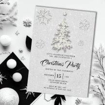 Black White Rhinestone Winter Wonderland jul