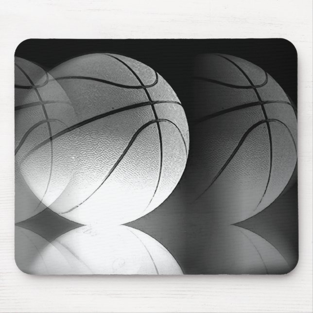 Black & White Rolling Basketball Boll Musmatta (Framsidan)