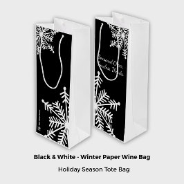 Black & White Säsong Tagline Company Logotyp Namn