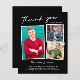 Black White Script 3 Photo Studenten Tack