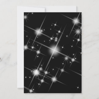 BLACK WHITE SPARKLING STARS UNIVERSE GALAXY RYE
