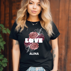 Black & White Streetwear KÄRLEK T-Shirt