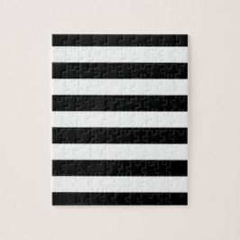 Black White Stripe Frustrating Pussel