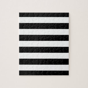 Black White Stripe Frustrating Pussel