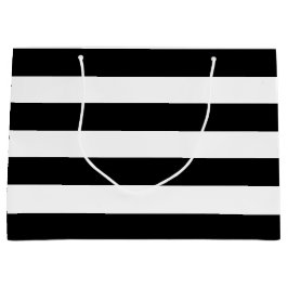 Black White Stripe Modern Bröllopsfest