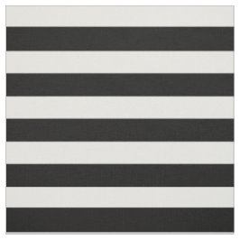 Black White Stripe Modern Bröllopsfest Tyg