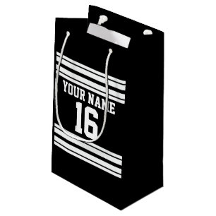 Black White Team Jersey Anpassningsbar Number Namn