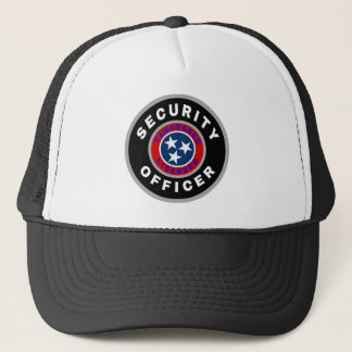 Black & White Tennessee Security Officer Hat Keps