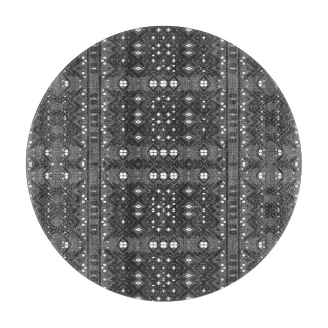 Black White Tribal Mönster (Framsidan)