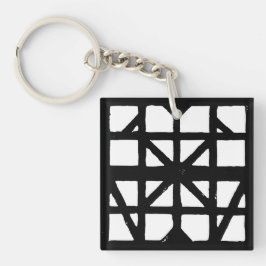 Black & White Tysk halvtimer House-mönster