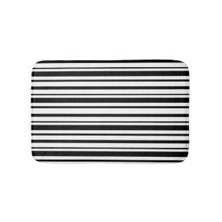 Black & White Uneven Rand Badrumsmatta