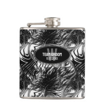 Black White Vågigt Mönster Marskalkars Gift