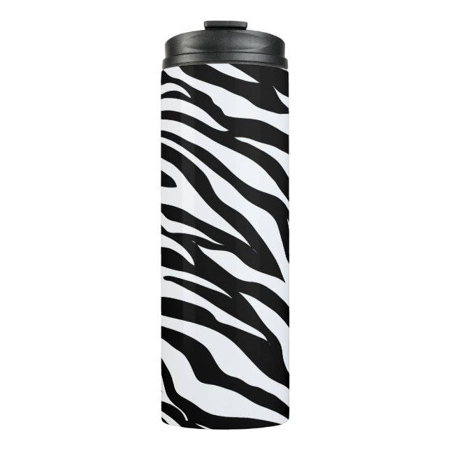 Black & White Zebra Safari Animal Pattern (Framsida)