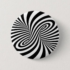 BLACK WHITE ZEBRA SWIRLS MÖNSTER OPTICAL ILLUSION KNAPP
