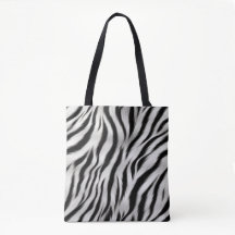 Black White Zebra tryck Animal Safari