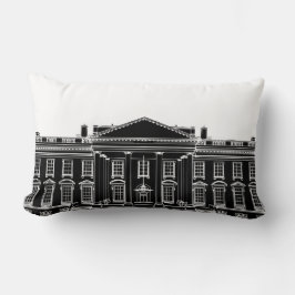 Black Whitehouse Lumbar Pillow Lumbarkudde