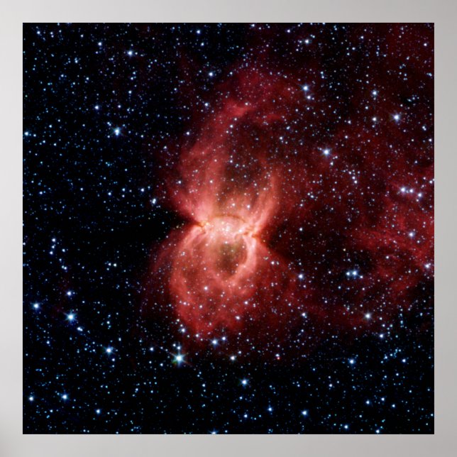 Black Widow Nebula Poster (Framsidan)