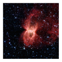 Black Widow Nebula Poster