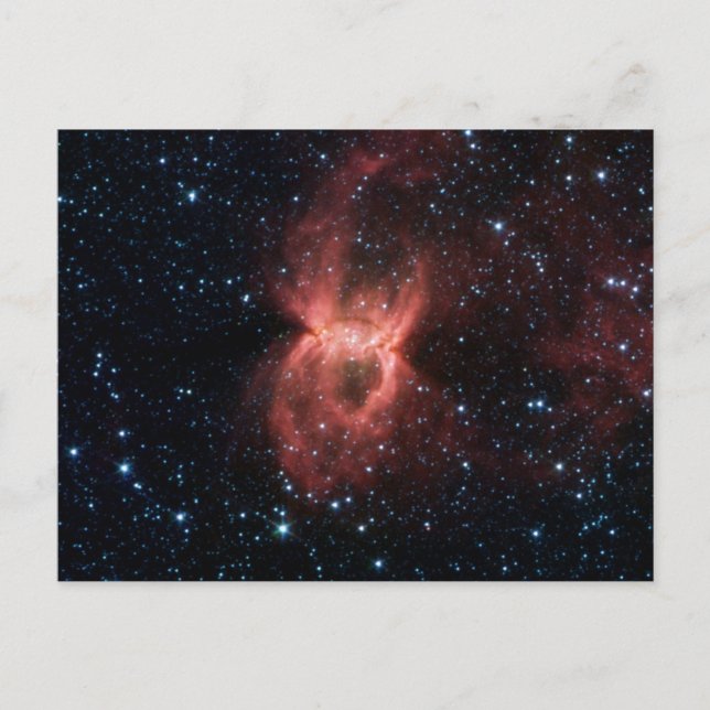 Black Widow Nebula Vykort (Framsida)