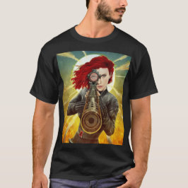 Black Widow – Precision Strike Heroine T Shirt