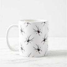Black Widow Spider Mugg