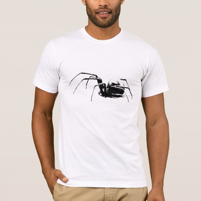 Black Widow - Spider T Shirt (Framsida)