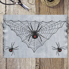 Black Widow Spindelnät Halloween Gothic