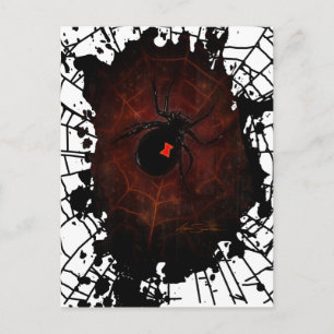 Black Widow Vykort