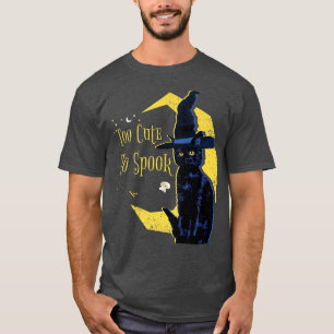 Black Witch Cat Antidepressive Morningstar to cut T Shirt