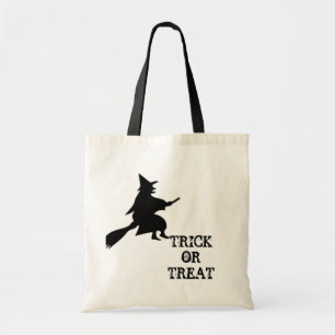 Black Witch Silhouette Tygkasse