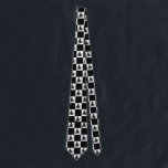 Black Witches Black & White Checkered Slips<br><div class="desc">Black Witches Black & White Checkered Neck Tie.</div>