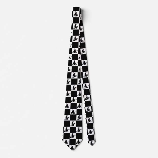 Black Witches Black & White Checkered Slips (Framsida)